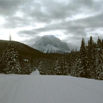 <b>Looking down Pika towards Mt. Temple, Lake Louise, AB - Bev, Ab</b> <b>Looking down Pika towards Mt. Temple, Lake Louise, AB - Bev, Ab</b>
