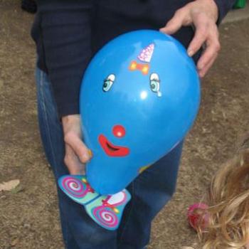 <b>Balloon Person at Leia's 4th Birthday Party</b>