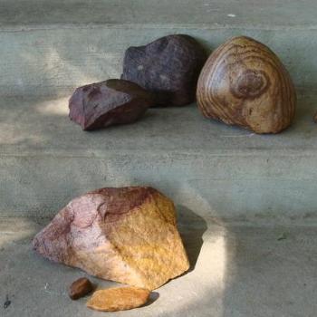 <b>Rocks from Moon Lake in Utah cooling down from bees wax coating Sep 2010 by Wilodene</b> <b>Rocks from Moon Lake in Utah cooling down from bees wax coating Sep 2010 by Wilodene</b>