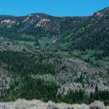 <b>High Uintah Mountain view in Utah Sep 2010 by Wilodene</b>
