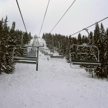 <b>Ptarmigan Chair above Exhibition, Lake Louise, AB - Bev, Ab</b>