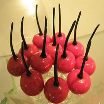 <b>Collection of Murano Glass cherries - Anne-Dundas/Sydney</b>