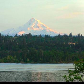<b>Mt. Hood from Columbia River</b>