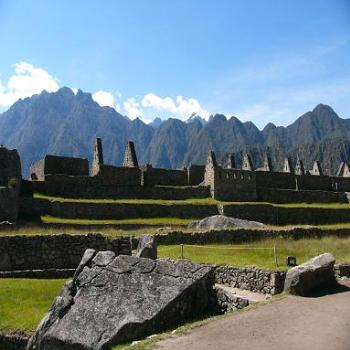 <b>Inca ruins at Machu Picchu, Peru</b>