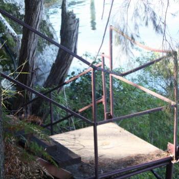 <b>6785 ricketty steps, Hawkesbury R, 1st Aug'09, Kate/Sydney</b>