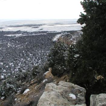 <b>Winter view from Dinosaur National Park, Utah</b>