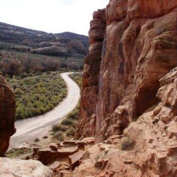 <b>Dinosur Park, Utah, view from hike</b>