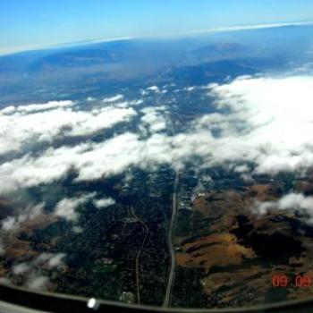 <b>Cloudscape over curved horizon- Keyan Bowes</b>