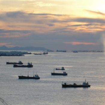 <b>sunset at sentosa,SG</b>