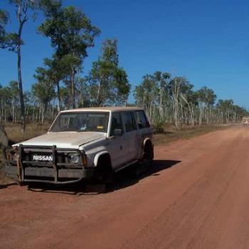<b>Did you think I was joking ... or taking poetic licence when I said that the axle had been tied up to the bullbar with a tow strap? ... I haven't been back this way for nearly a year to check out the progress of ol Club'ubs ... maybe in October. Cheers Fi</b> <b>Did you think I was joking ... or taking poetic licence when I said that the axle had been tied up to the bullbar with a tow strap? ... I haven't been back this way for nearly a year to check out the progress of ol Club'ubs ... maybe in October. Cheers Fi</b>