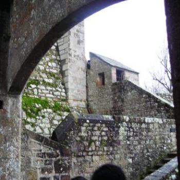 <b>The Abby at, Mont Saint Michel, France  Sue/OK</b>