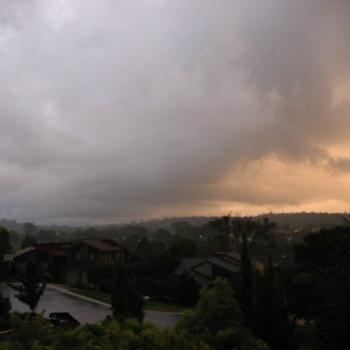 <b>storm at sunset Canberra Mar 2002 Kate/Sydney</b>