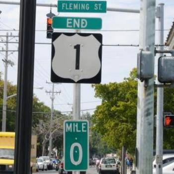 <b>The end of hwy 1 Key West Florida  Sue/OK</b>