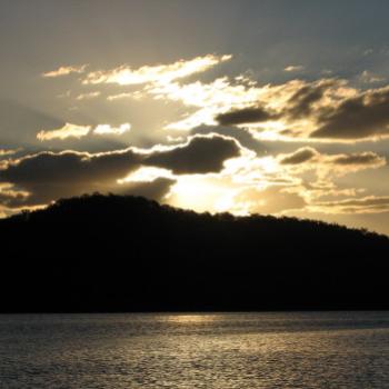 <b>HRJn08 sunset at boat ramp 1 Kate/Sydney</b>