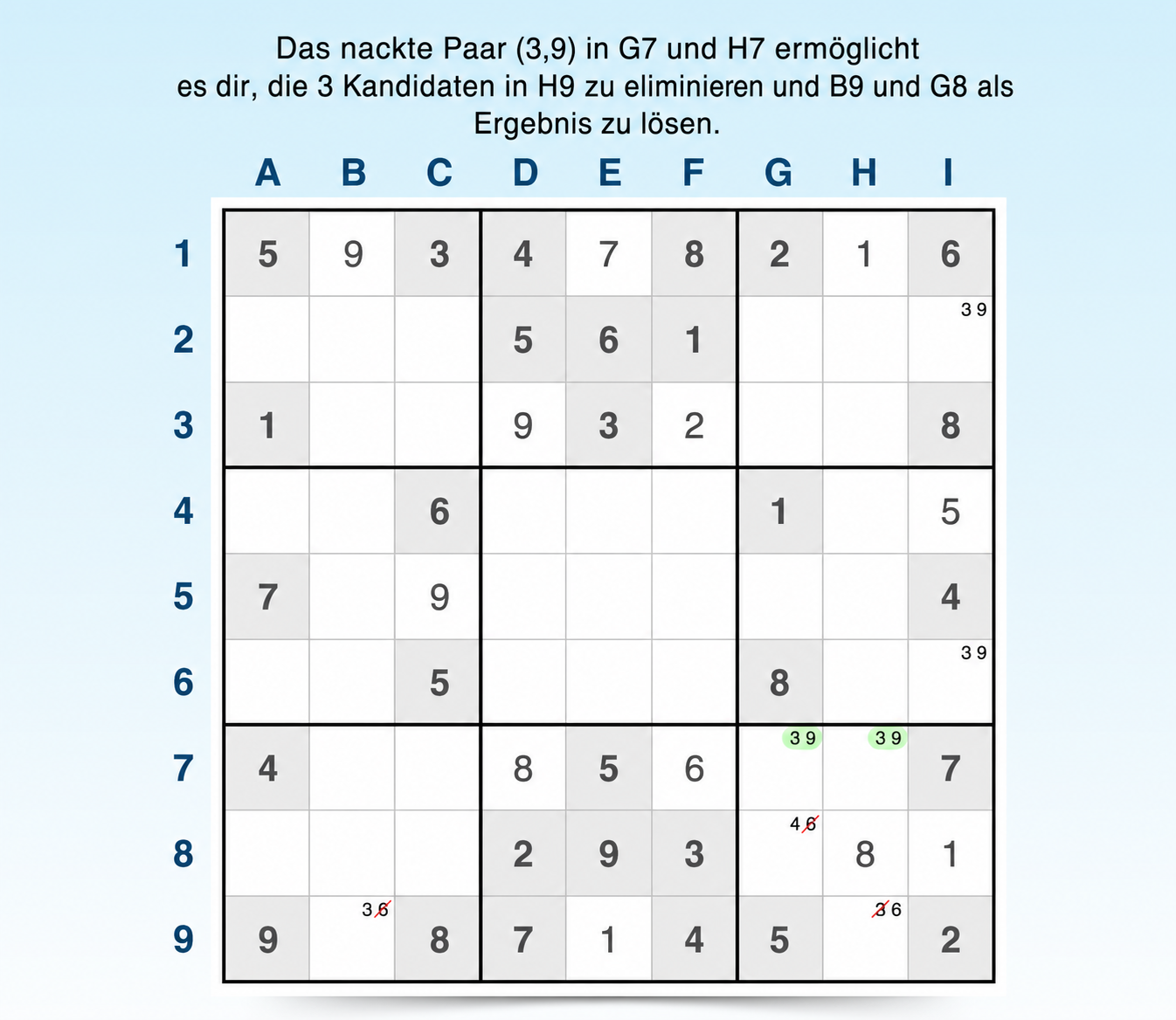 Beispiel für nackte Paare in einem Block