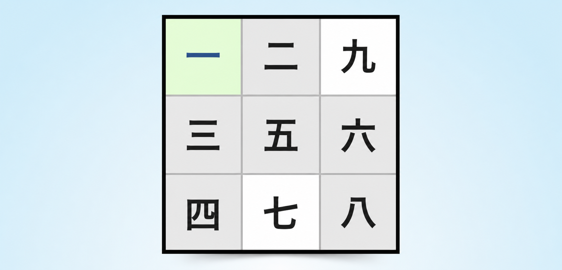 ネイキッドシングルSudoku戦略の例