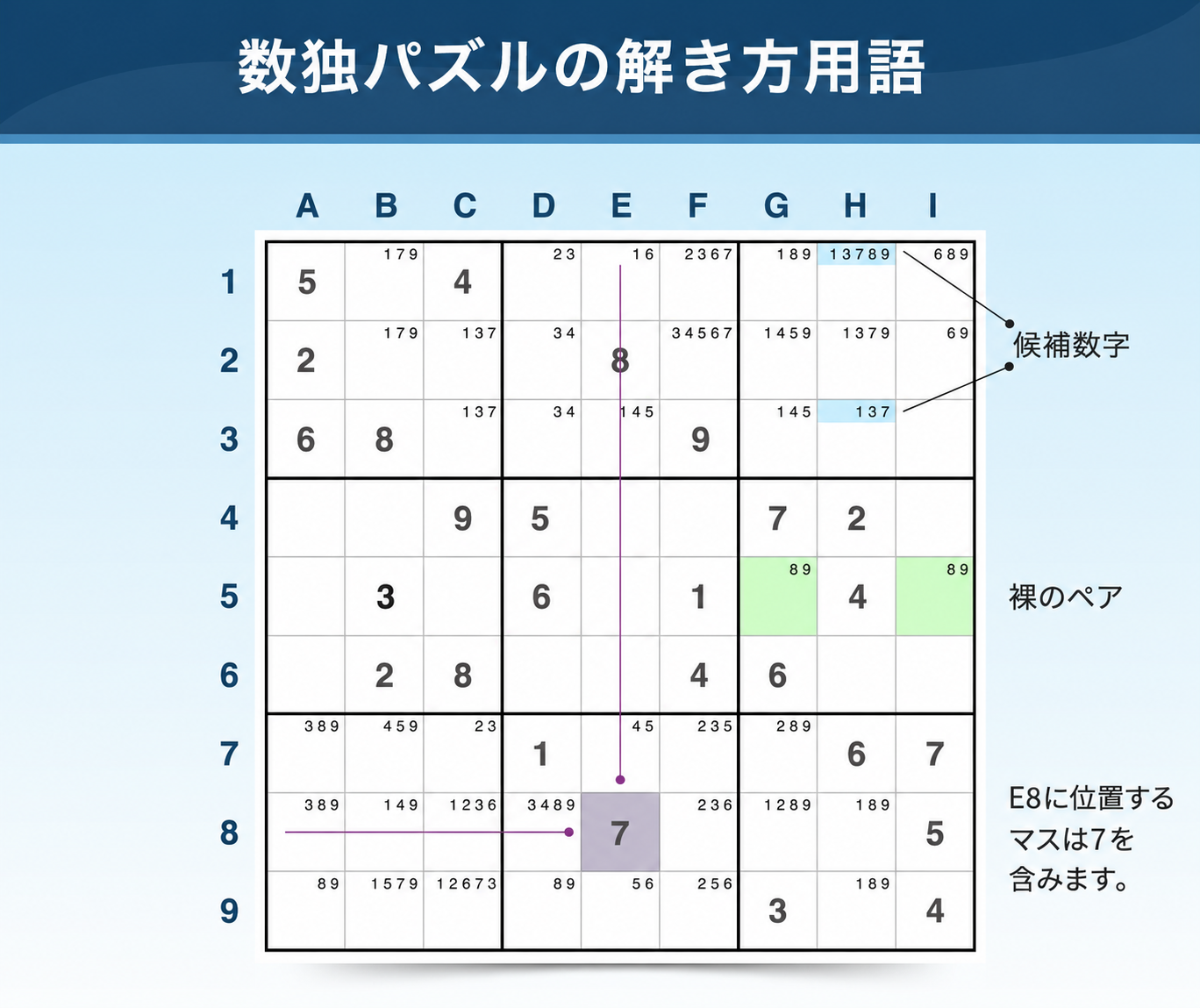 戦略とゲームプレイに関する Sudoku 用語
