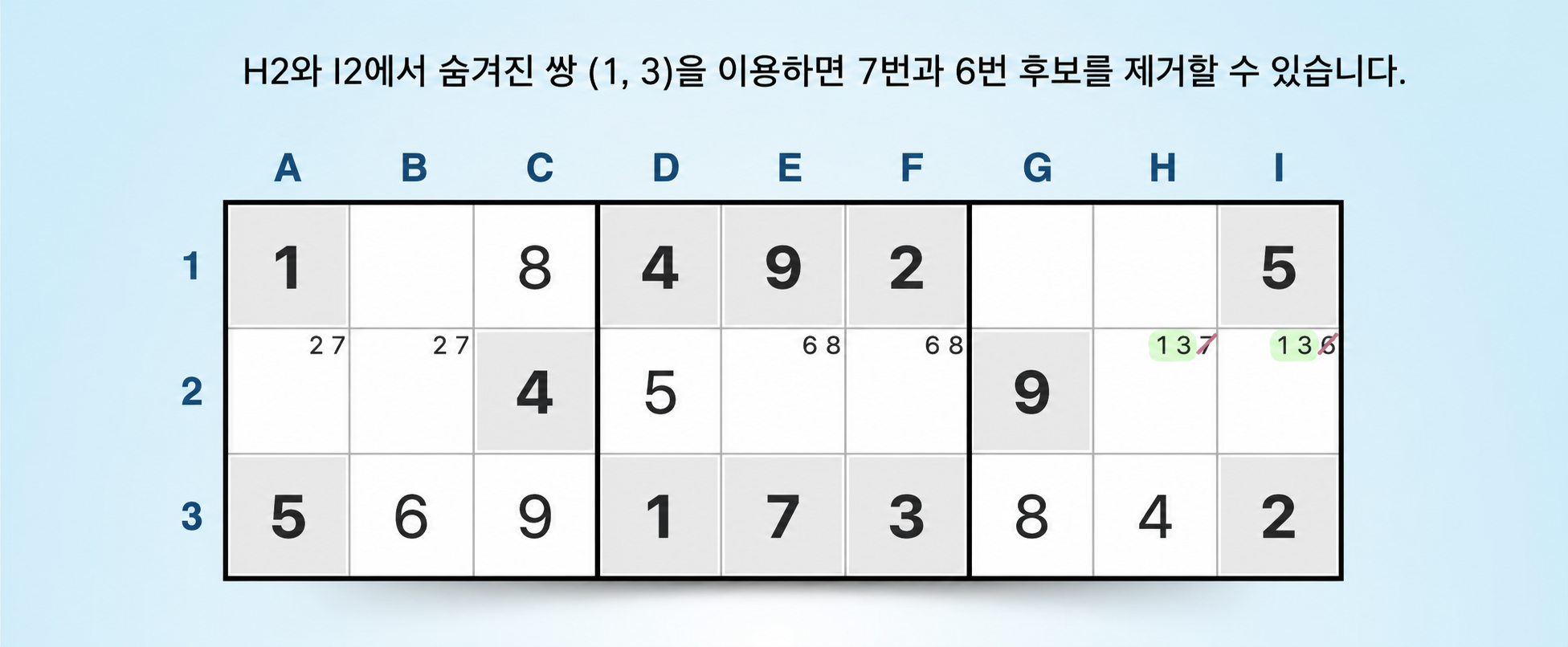 행의 숨은 쌍