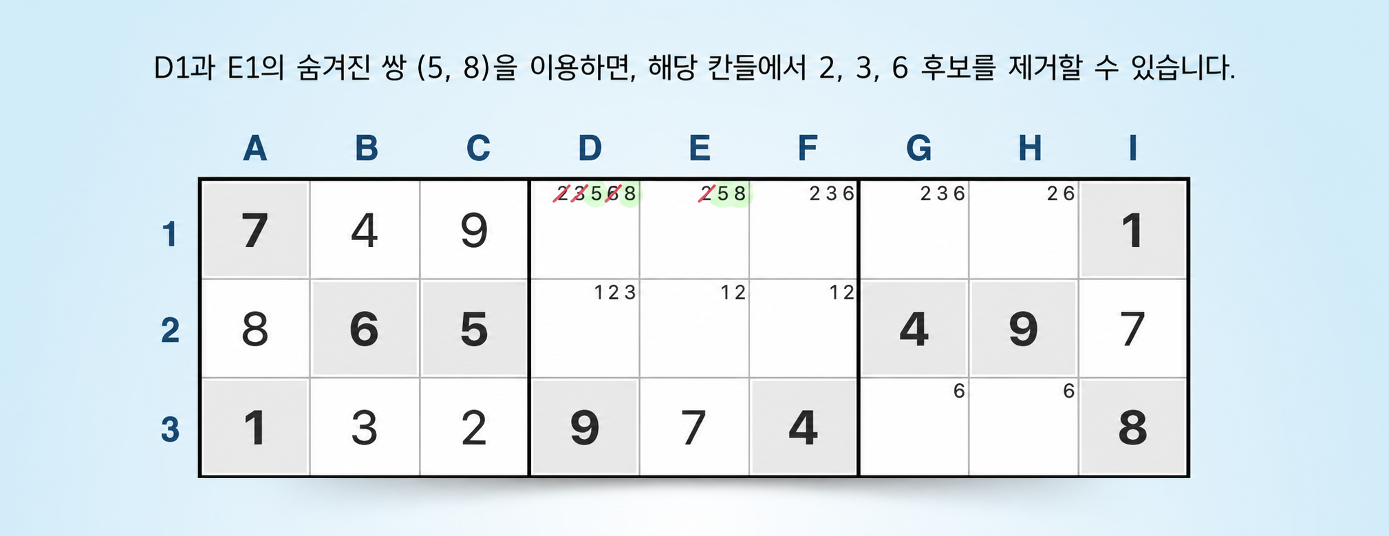 블록의 숨은 쌍