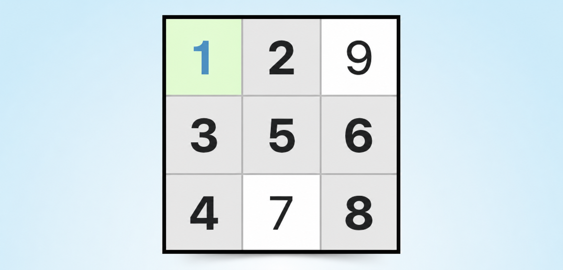 exemplu de strategie Sudoku cu candidat unic vizibil