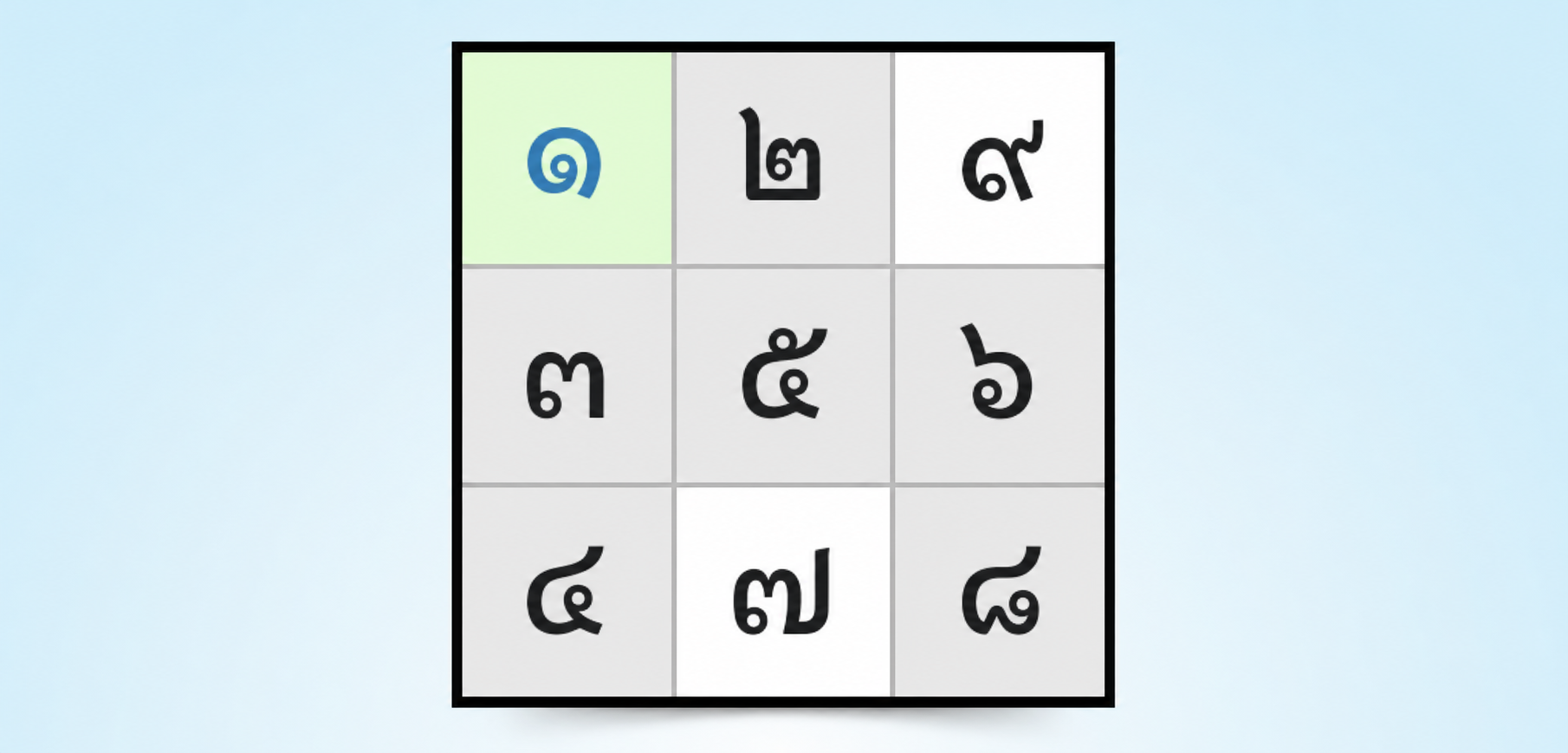 ตัวอย่างกลยุทธ์ sudoku แบบเลขเดี่ยวแบบเปิดเผย