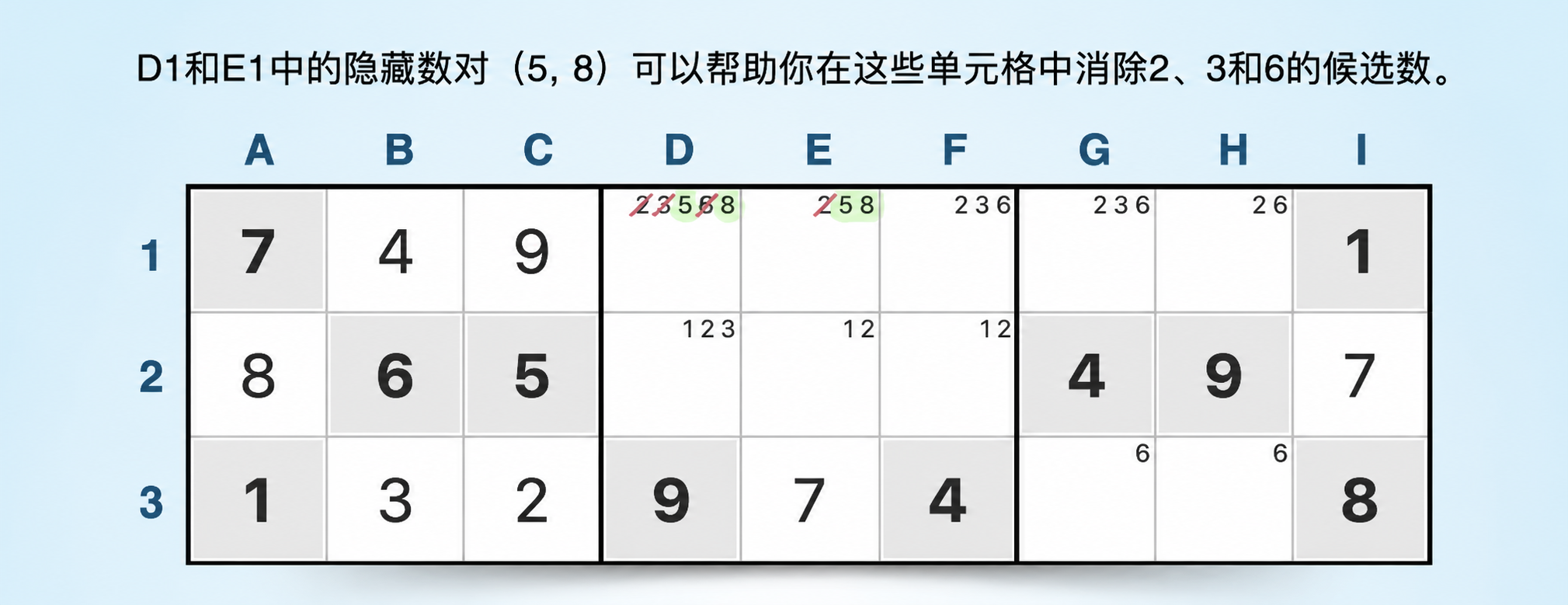 宫中的隐藏数对