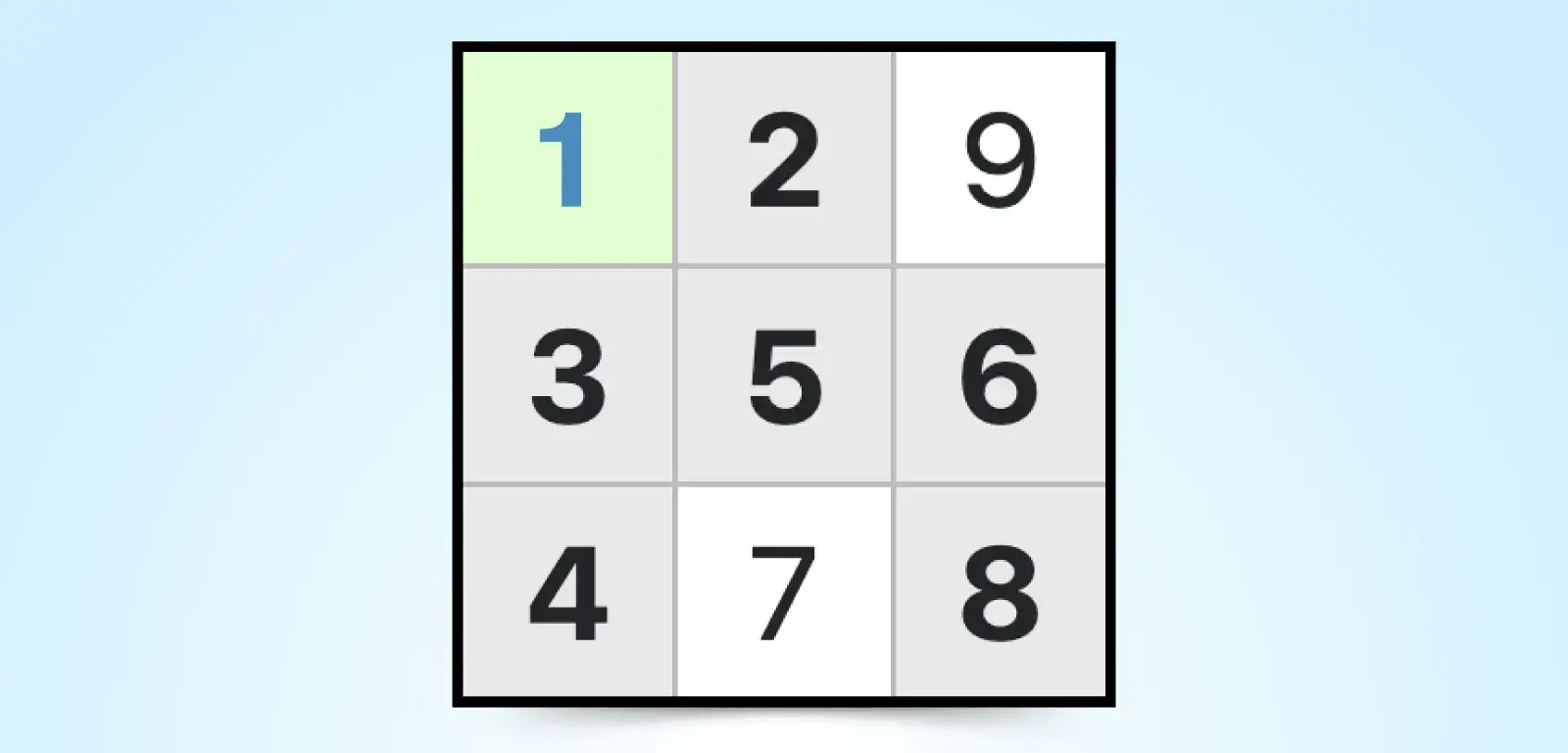 naked single sudoku strategy example
